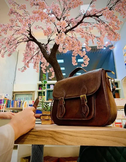 کیف چرم زنانه المیرا