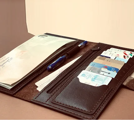 کیف پول چرم الوان
