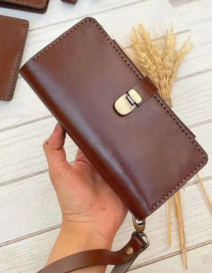 کیف پول چرم آریا