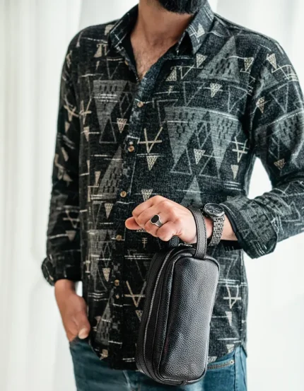 کیف چرم مردانه امین